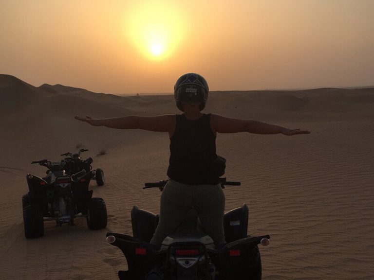 overnightquadbikeridingtourindesertdohaqatar Quad Bike