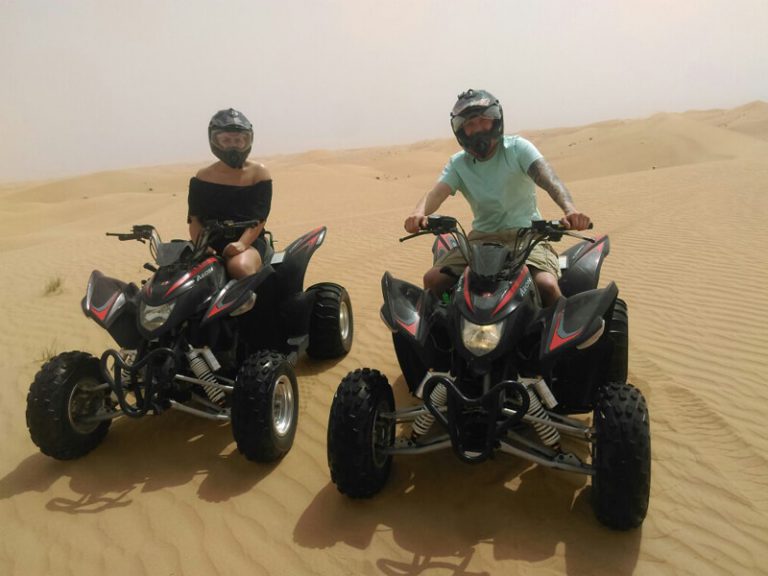 quadatvutvdesertadventuresandduneridedohaqatar Quad Bike